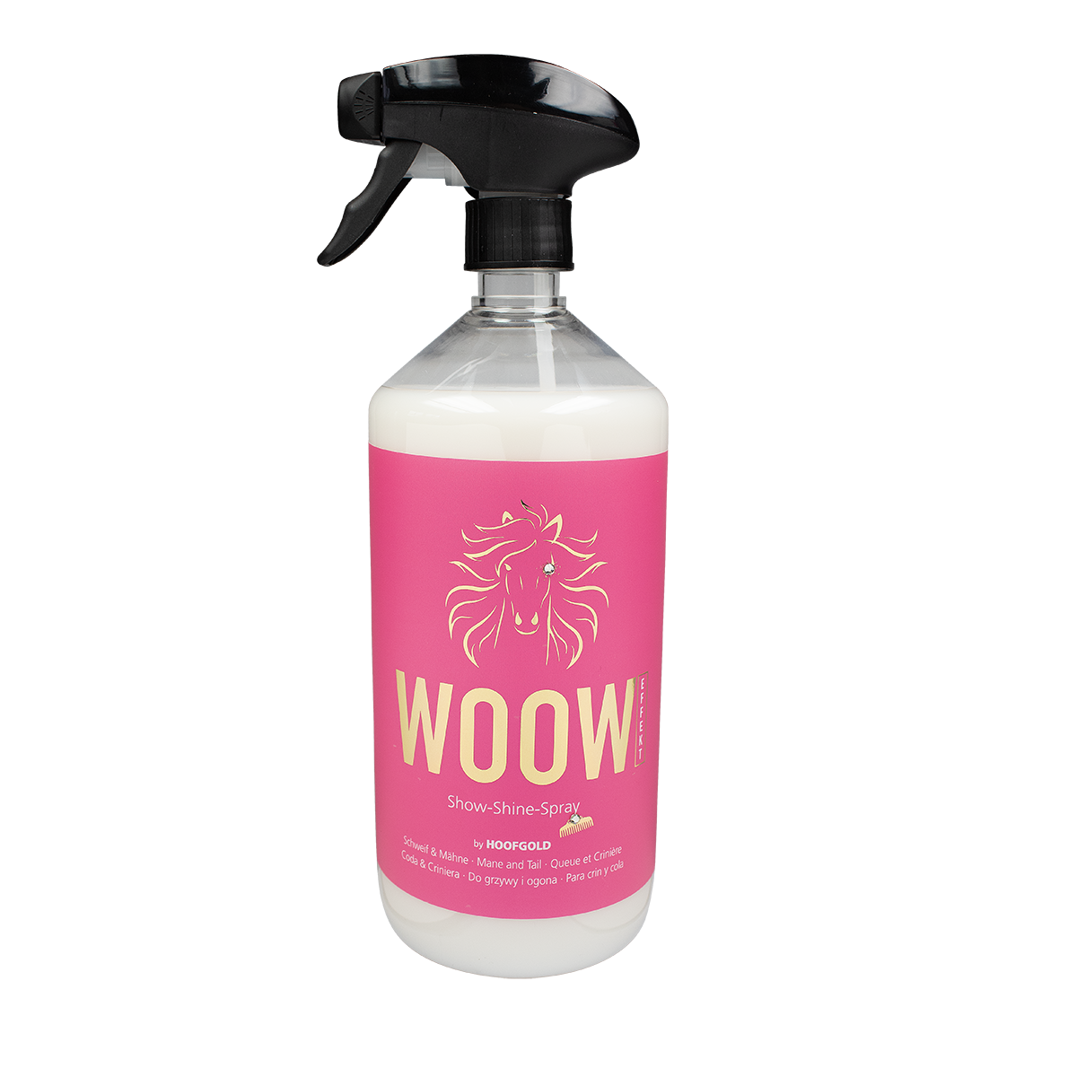 WOOW Show-Shine-Spray, Schweif- und Mähnen-Spray für Glanz und Volumen, (500/1000/2500 ml)